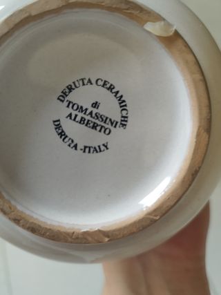 2 Caraffe Deruta dipinte a mano