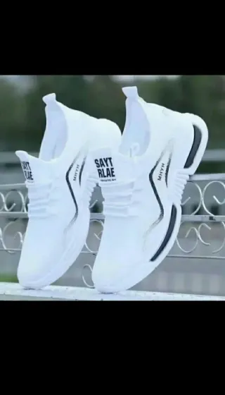 Zapatillas Blancas Transpirables Casuales