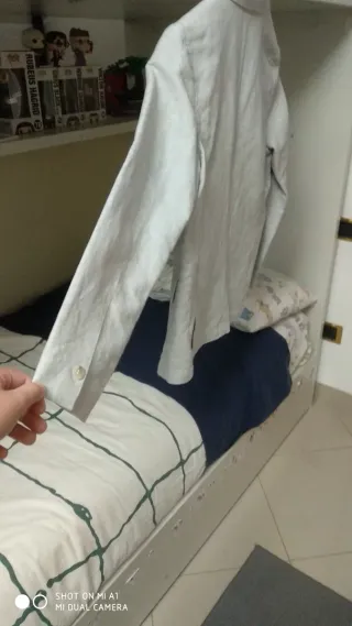 Giacca bianca bambino