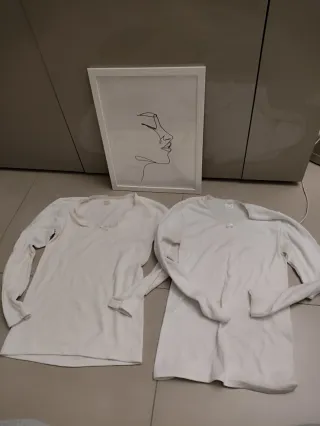 Lote 2 camisetas interiores S Mercería