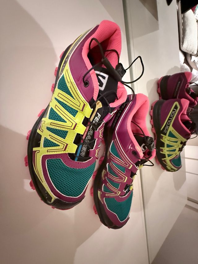 Zapatillas Salomon Trail Running Mujer, contragrip