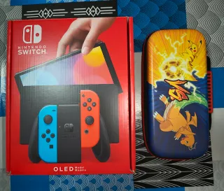 Nintendo Switch OLED Neón Azul/Rojo