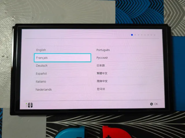 Nintendo Switch OLED Neón Azul/Rojo