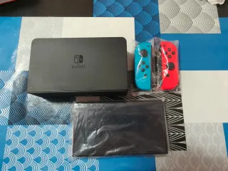 Nintendo Switch OLED Neón Azul/Rojo