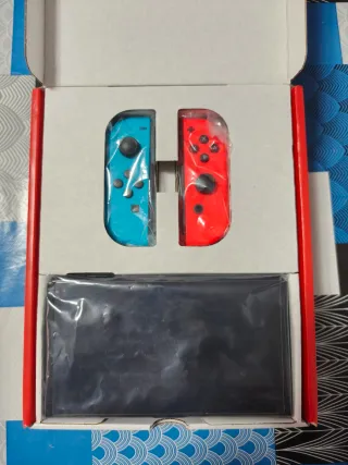 Nintendo Switch OLED Neón Azul/Rojo