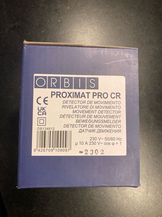 Sensor Movimiento Orbis Proximat Pro CR