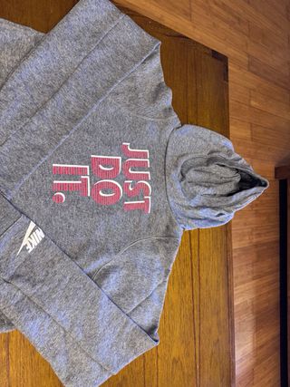 Sudadera Nike Gris Just Do It
