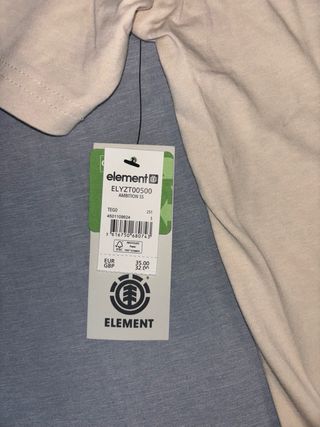 Camiseta Element Talla S con etiqueta