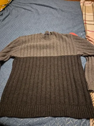 Sudadera gris hombre talla L