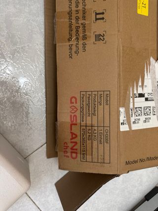 Placa vitrocerámica Gasland CH30BF