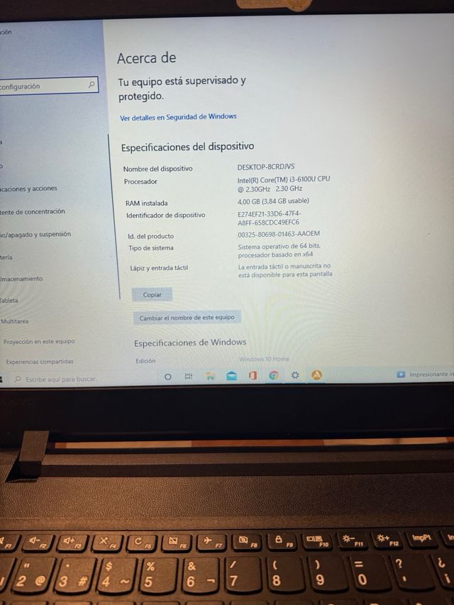 Lenovo Ideapad 110 - 800GB+ Almacenamiento