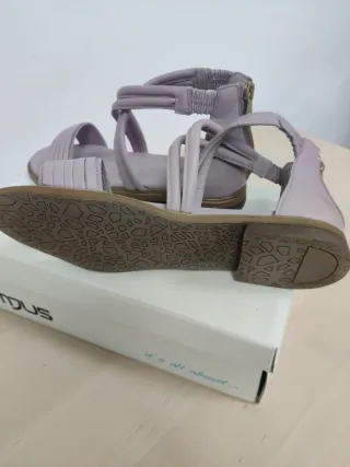 Sandalias MJUS rosa empolvado Talla 38