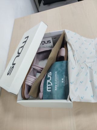 Sandalias MJUS rosa empolvado Talla 38