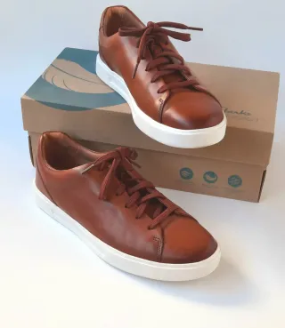 Scarpe da ginnastica marroni Clarks da uomo