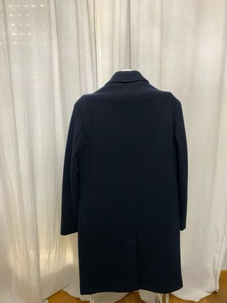 Zara Cappotto Uomo Blu Taglia M