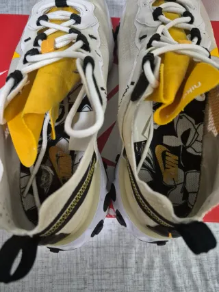 Zapatillas Nike React  Amarillo