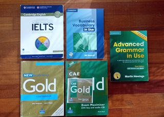 OPORTUNIDAD Lote 5 libros inglés avanzado C1