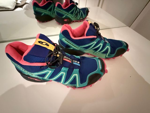 Zapatillas Salomon Speedcross 3 Azul/verde,