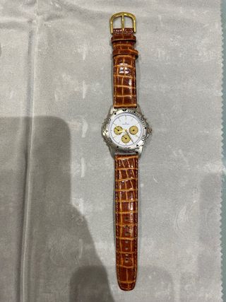 Orologio da uomo Radiant - Cinturino marrone e dettagli a D