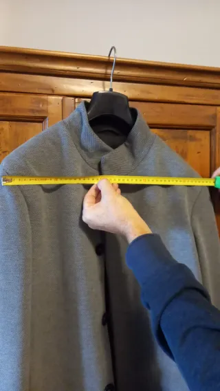 Cappotto invernale uomo Zara grigio