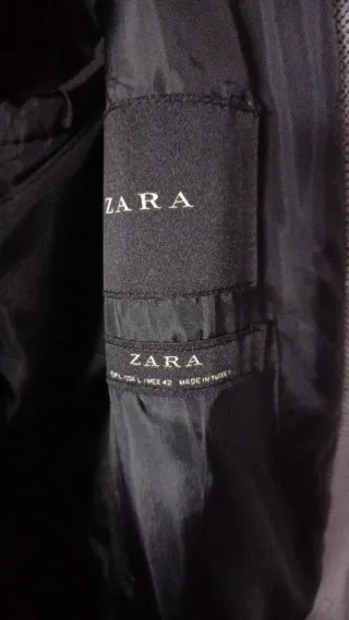 Cappotto invernale uomo Zara grigio