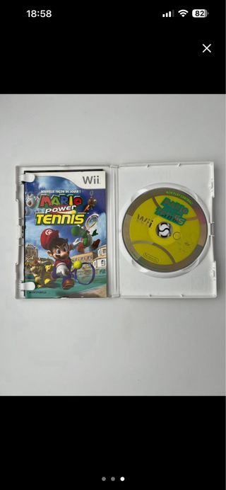 Mario Strikers Charged Football + Mario Tennis Wii