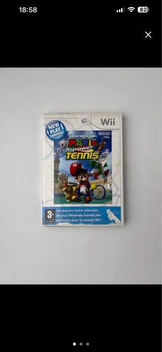 Mario Strikers Charged Football + Mario Tennis Wii