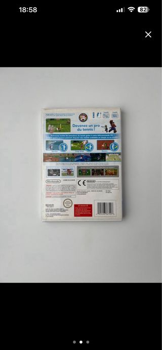 Mario Strikers Charged Football + Mario Tennis Wii