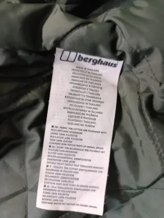 Berghaus Green Parka Jacket – Faux Fur Hood