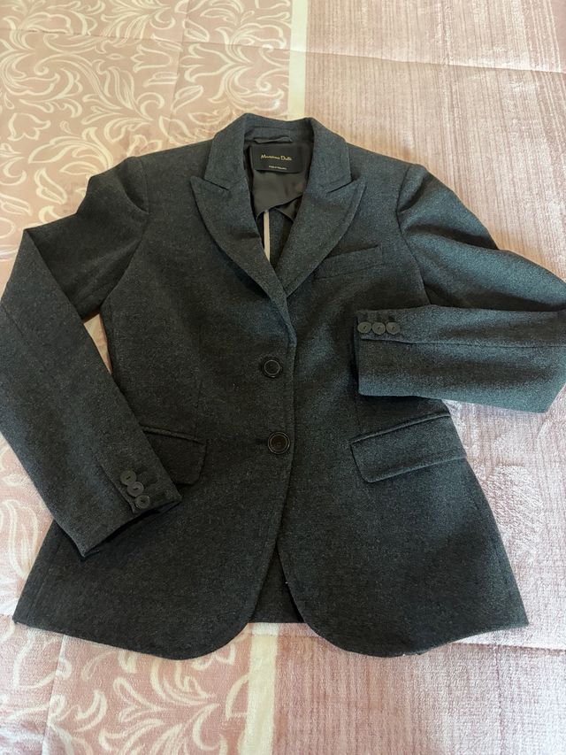 Americana Massimo Dutti Gris