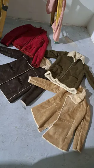 Chaquetas de ante y borrego