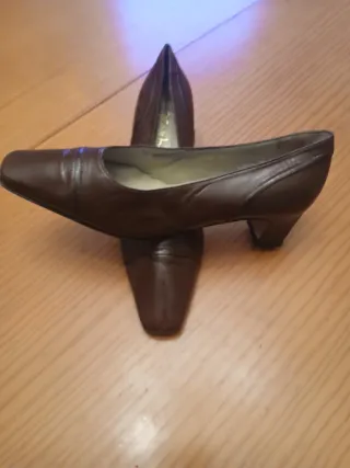 Tacones Marrones El Corte Inglés Talla 38