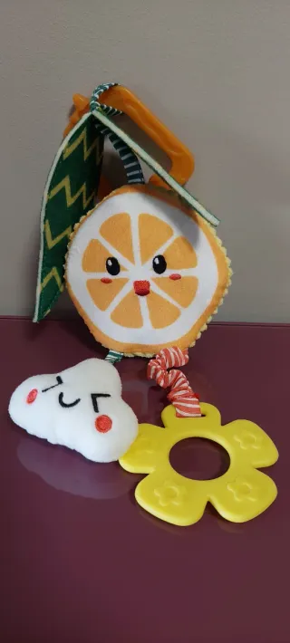 Sonajeros Cuna Frutas Bebé