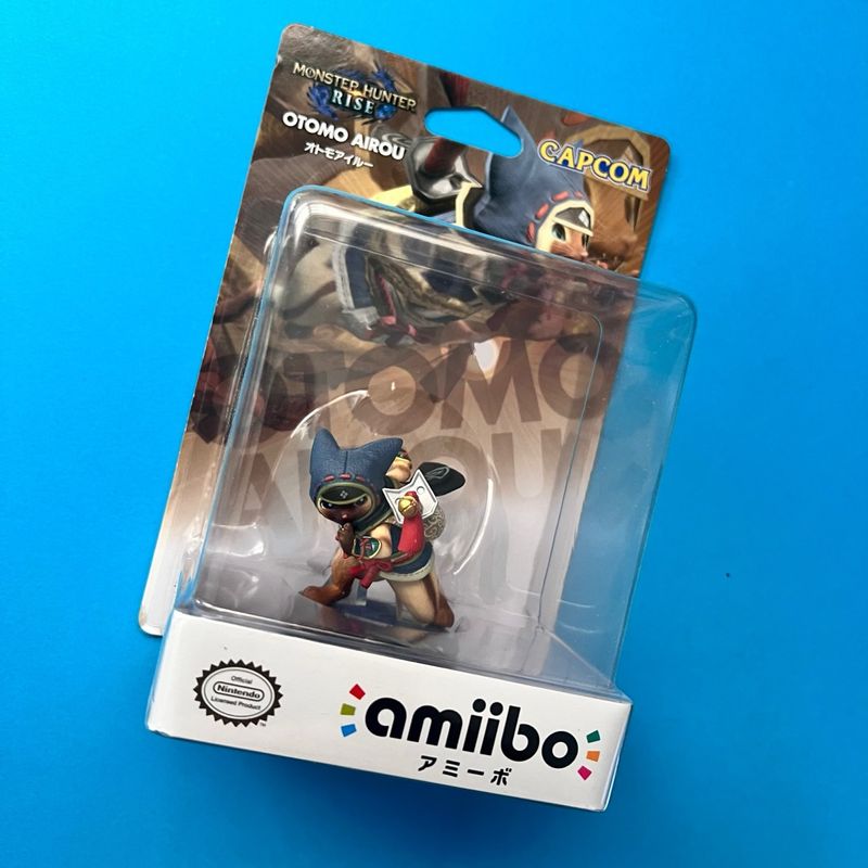 Imagen de Amiibo Monster Hunter Rise Otomo Airou