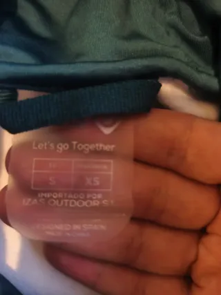 Sudadera IZAS Talla S Azul Degradado