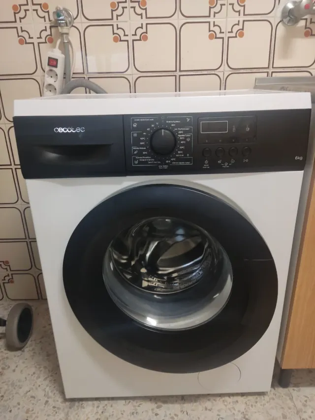 Lavadora Cecotec 6kg