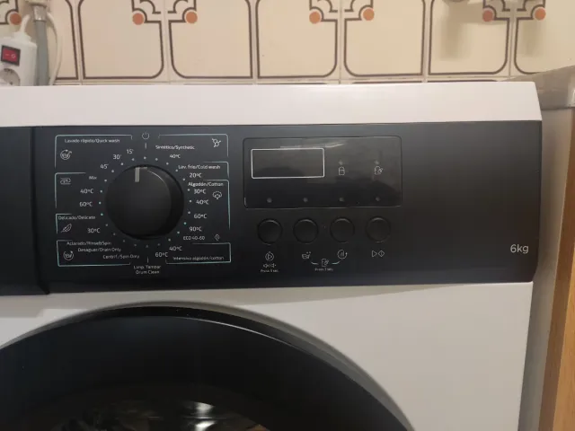 Lavadora Cecotec 6kg