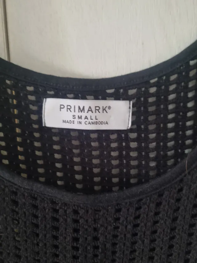 Camiseta calada Primark Talla S