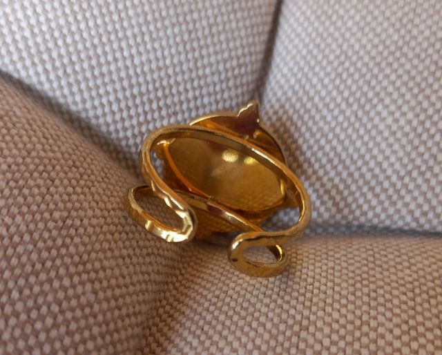 Anillo Estrella de los Vientos Ajustable