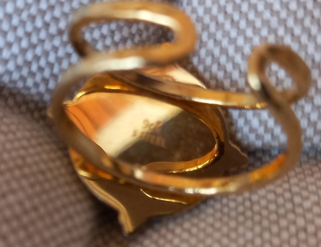 Anillo Estrella de los Vientos Ajustable