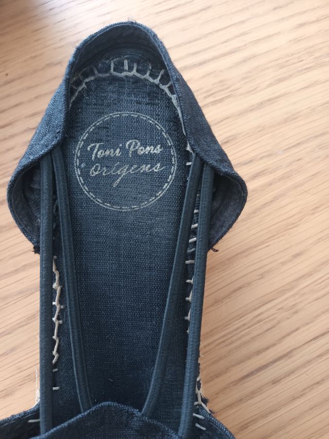 Alpargatas Toni Pons Negras