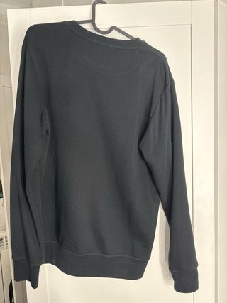 Sudadera Kenzo Negra con Tigre Azul