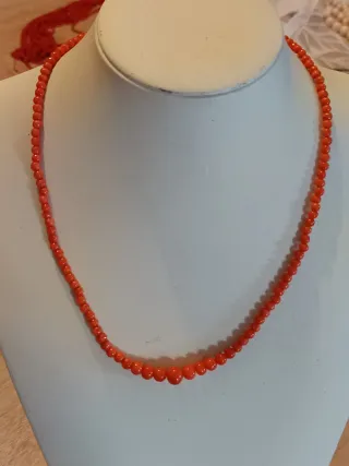 Collana corallo Sciacca sfumato