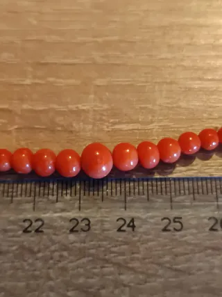 Collana corallo Sciacca sfumato