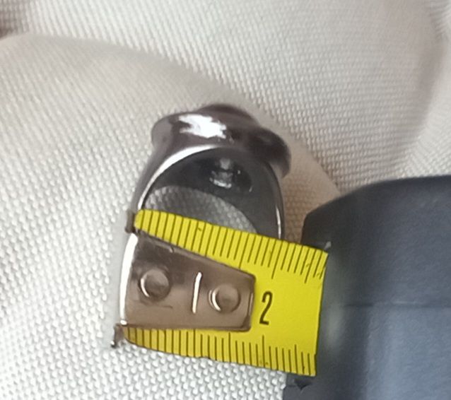 Anillo bisutería negro T 18 mm Vintage