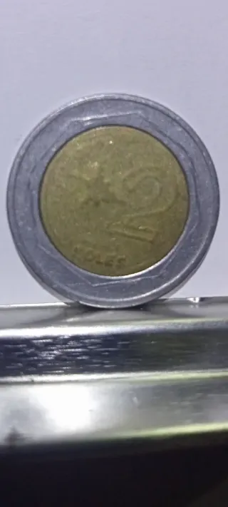 Moneda de 2 pesos mexicanos