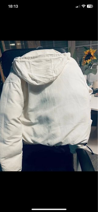 The North Face Chaqueta Beige y Negra