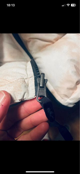 The North Face Chaqueta Beige y Negra