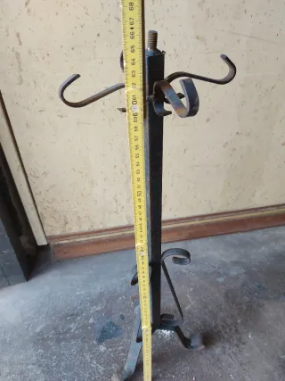 Accessorio camino in metallo nero