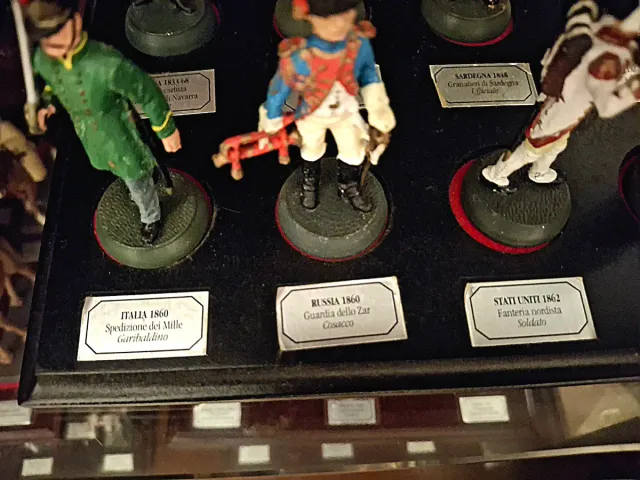 Soldatini di piombo. Intera collezione da 60 pz.